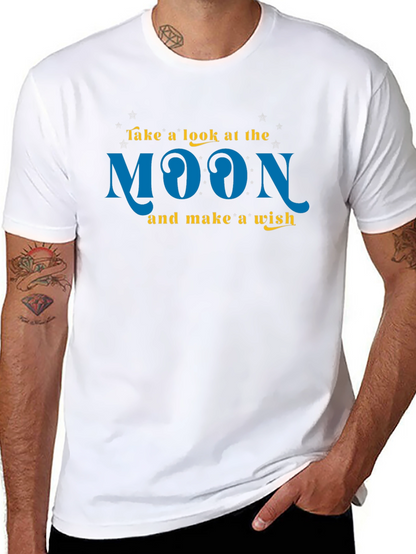 Moon Wish Graphic Tee - Black