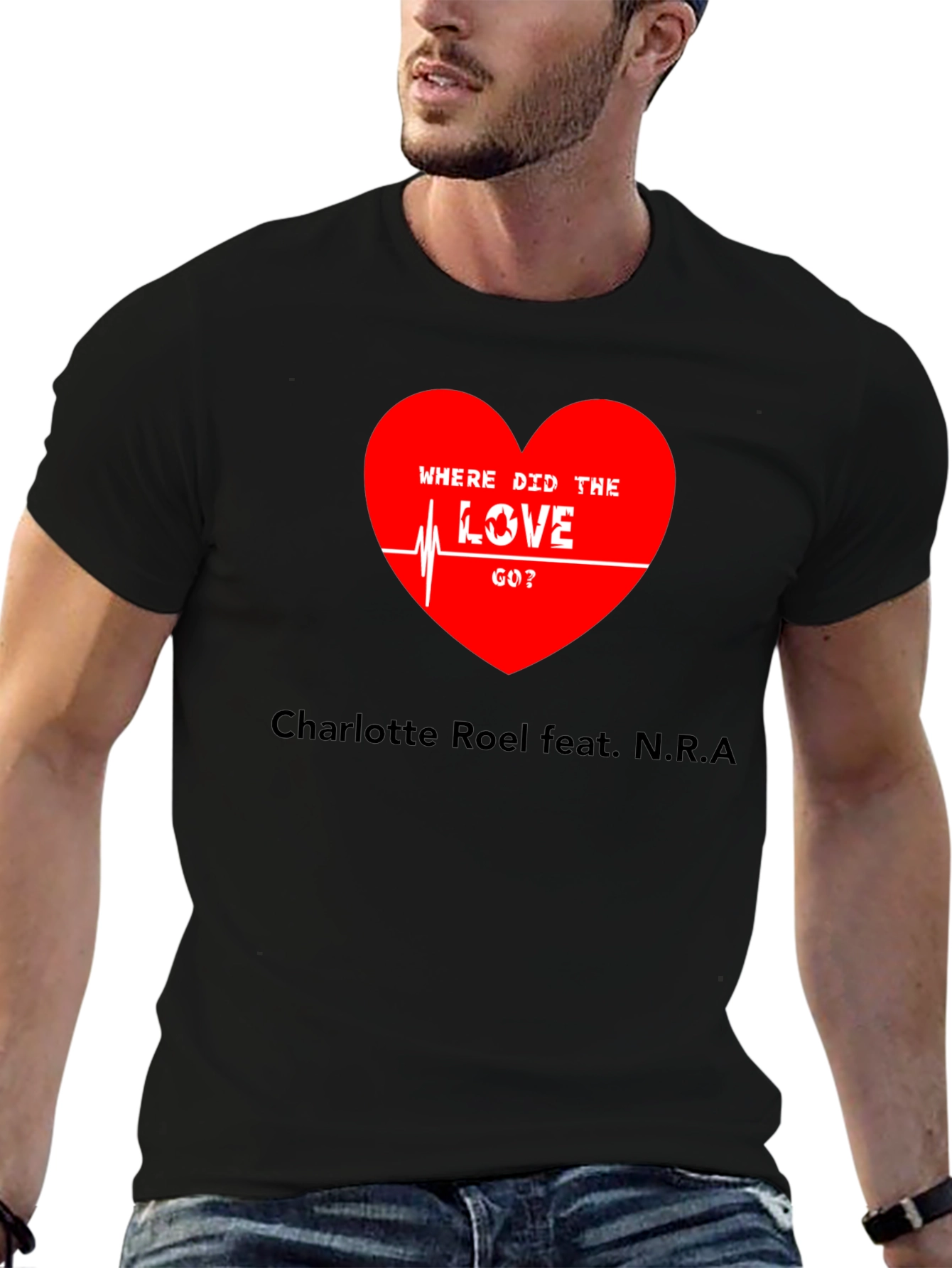 Heartbeat of Love Graphic T-Shirt