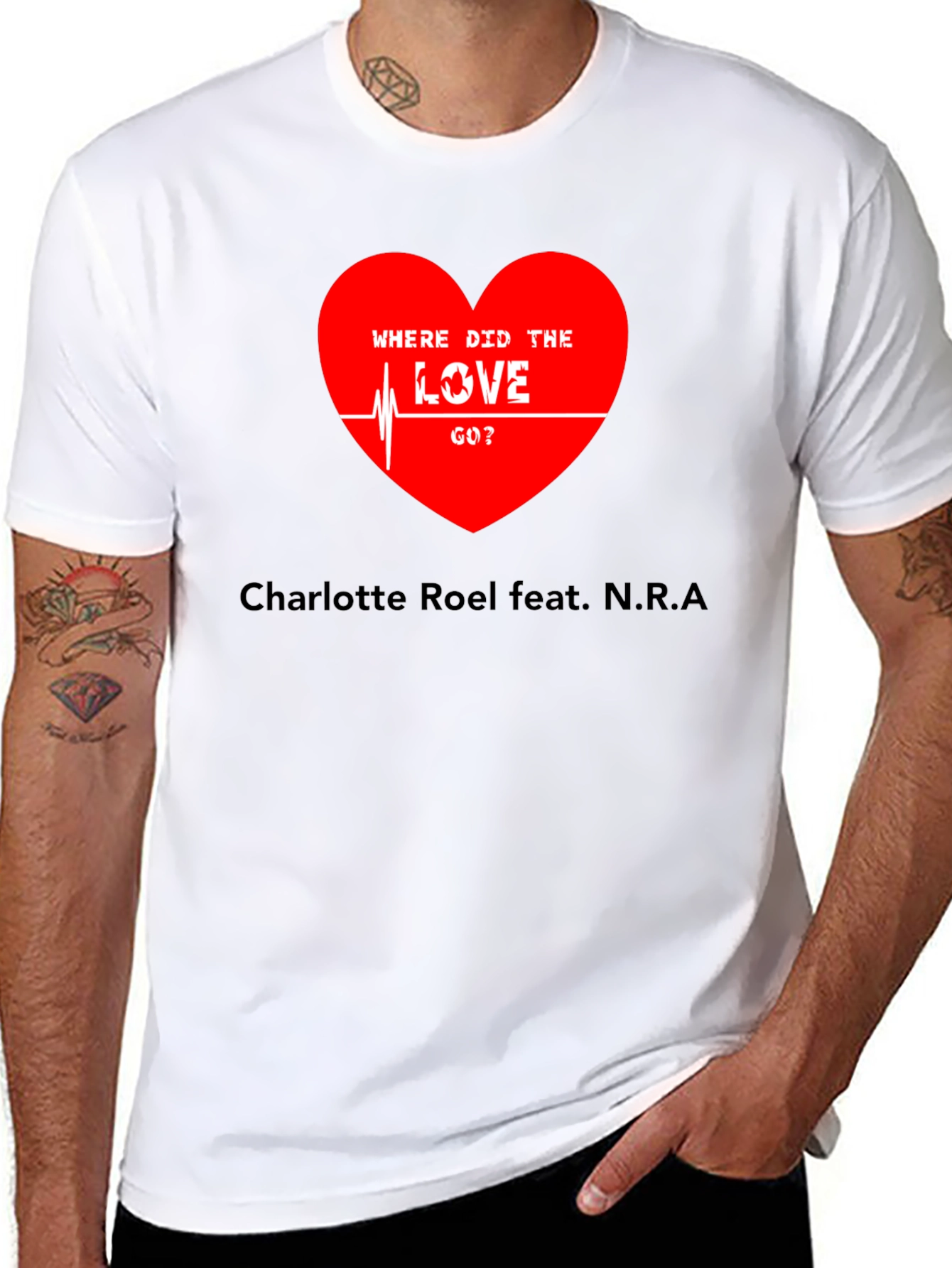 Heartbeat of Love Graphic T-Shirt