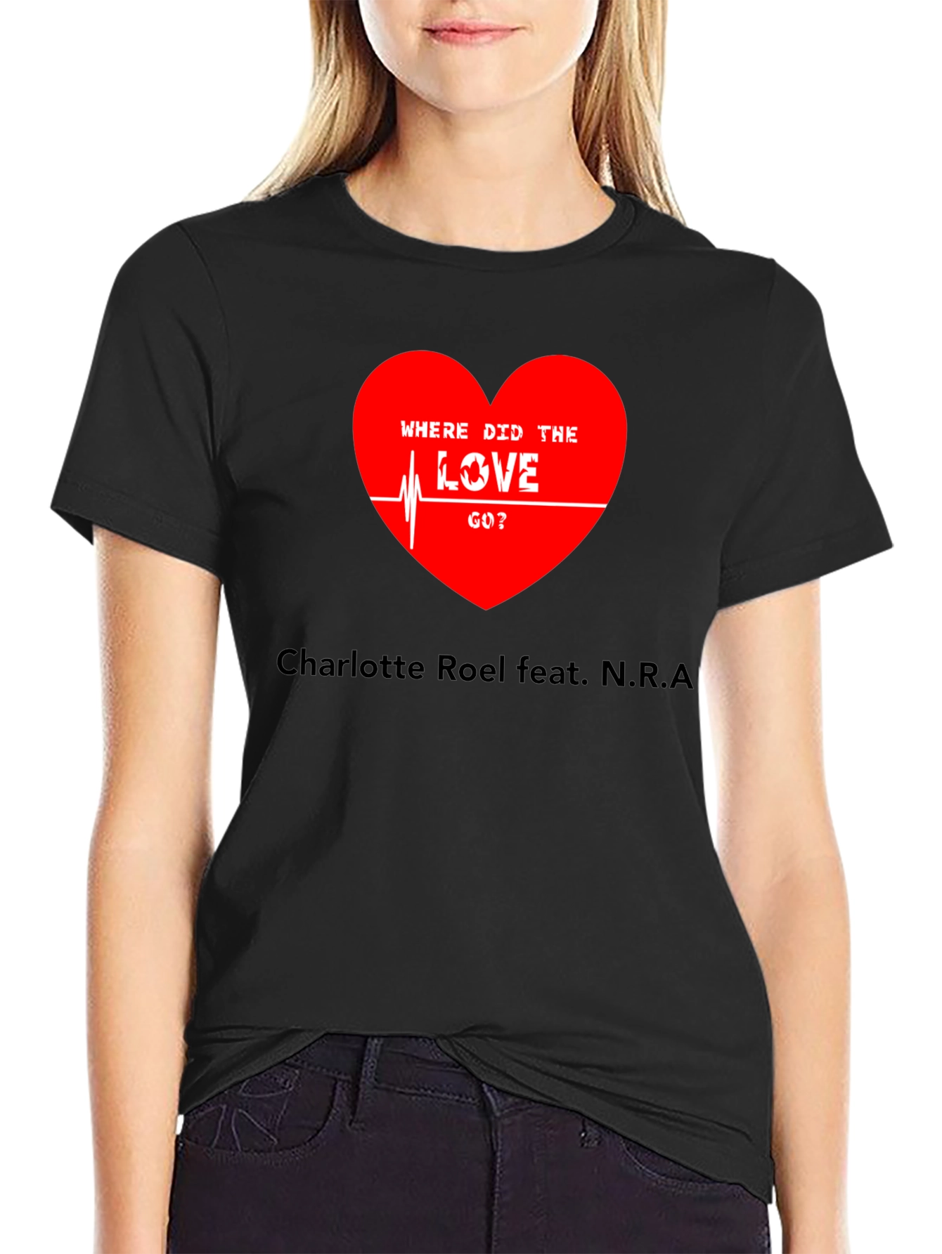 Heartbeat of Love Graphic T-Shirt