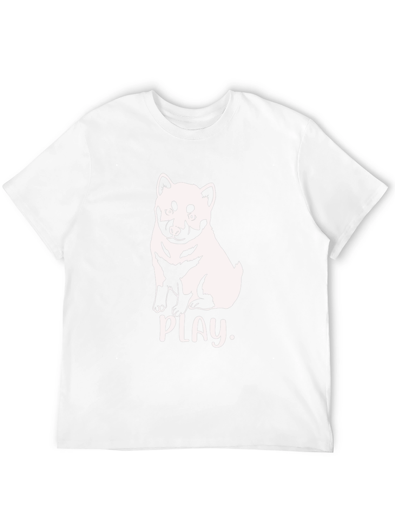 Dog Lover Black T-Shirt - Play Design