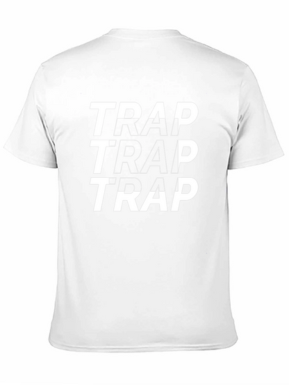 Trap Graphic Print Tee - Black