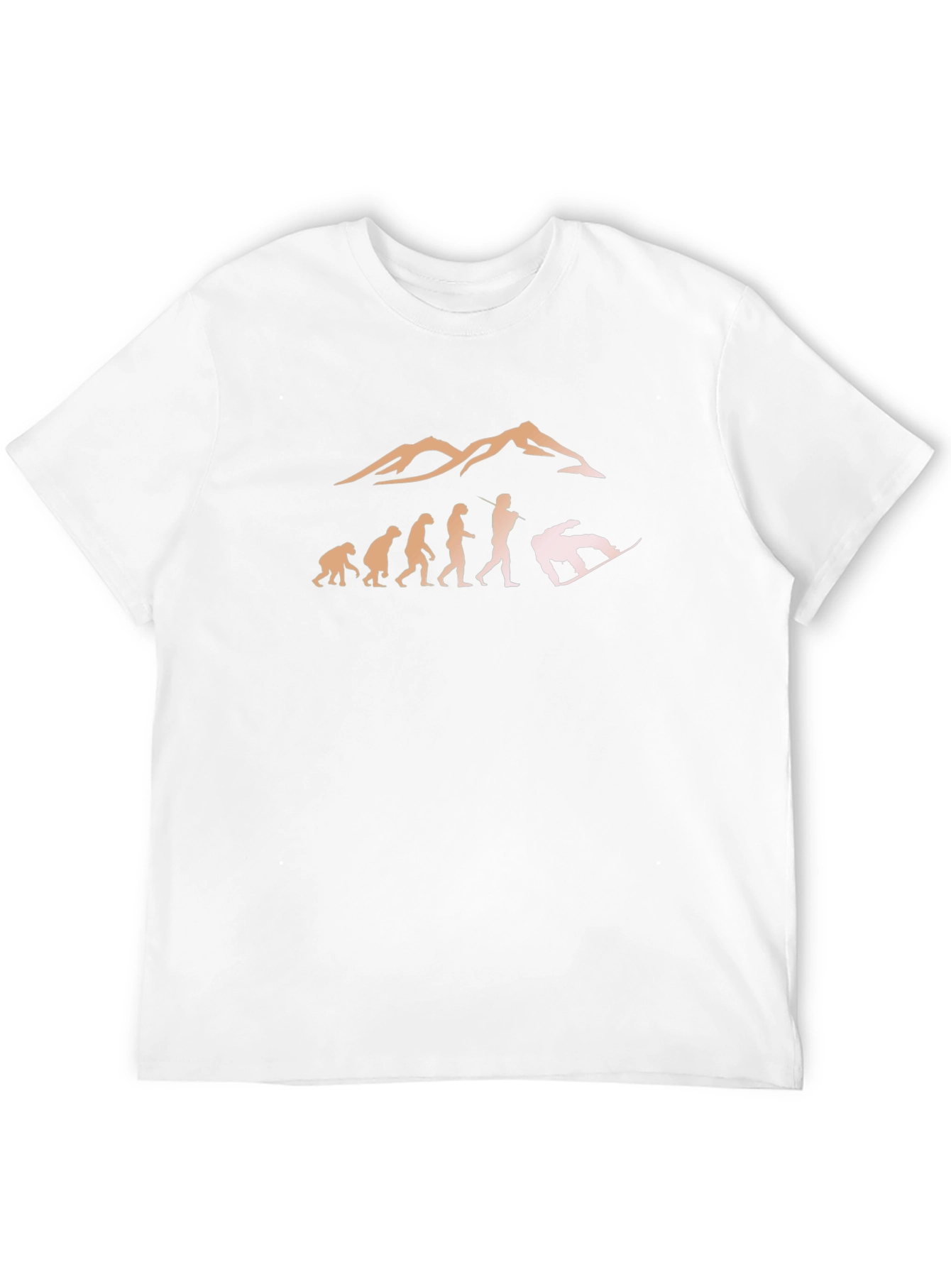 Snowboarding Evolution T-Shirt - Black