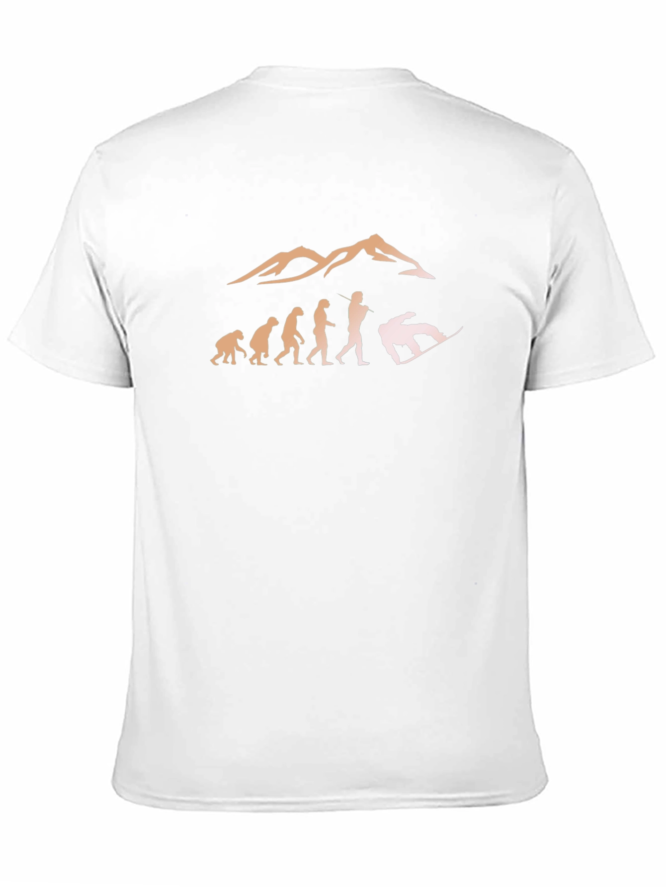 Snowboarding Evolution T-Shirt - Black