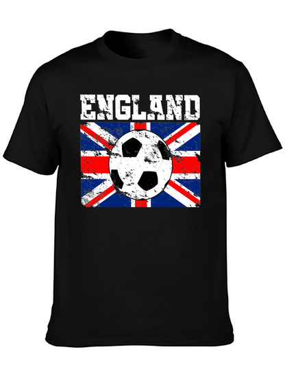 England Soccer Flag Graphic T-Shirt