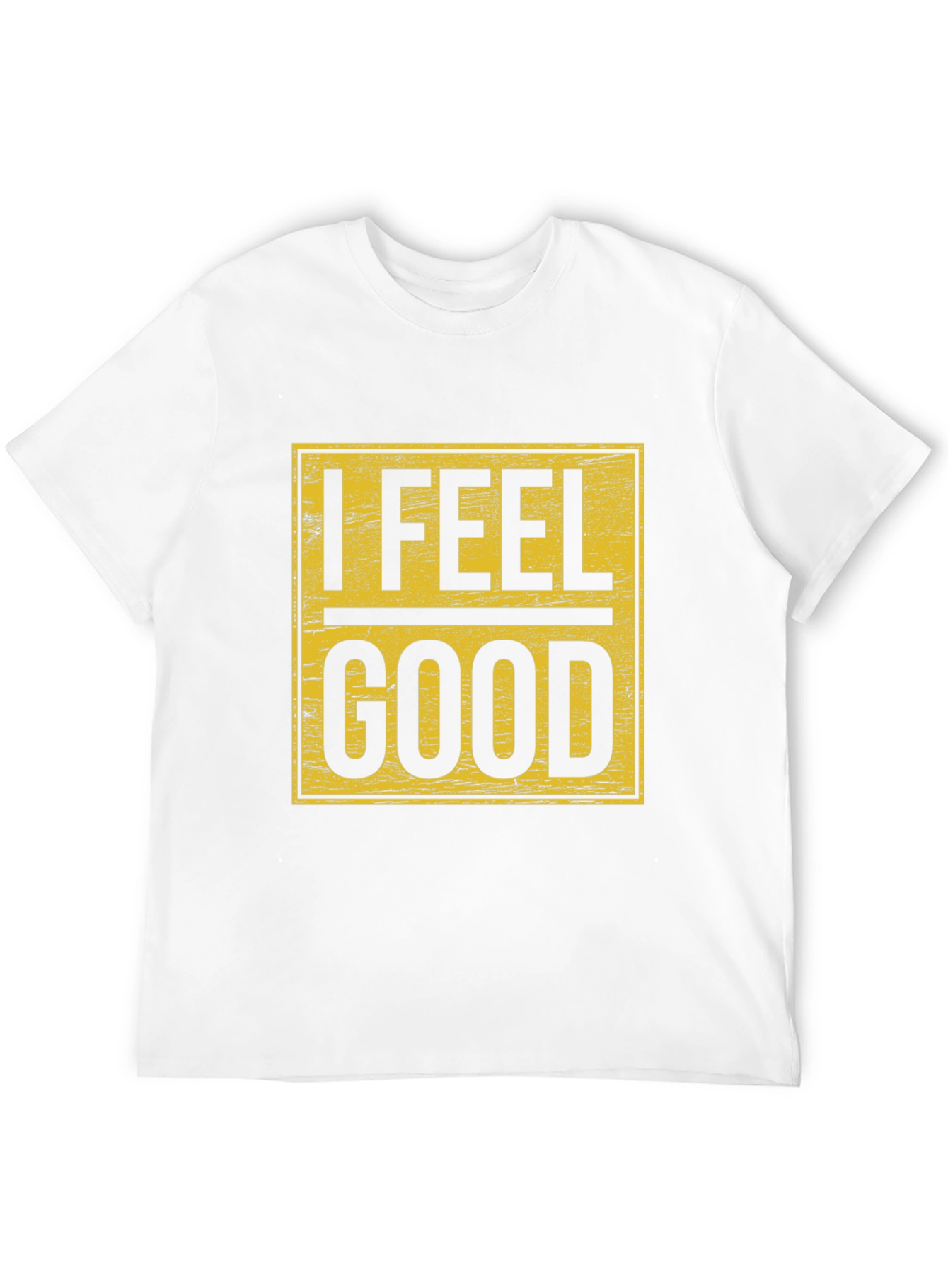 I Feel Good Graphic Tee - Mens Black T-Shirt