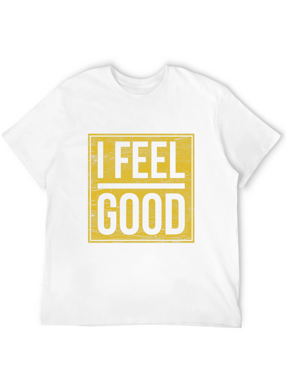 I Feel Good Graphic Tee - Mens Black T-Shirt
