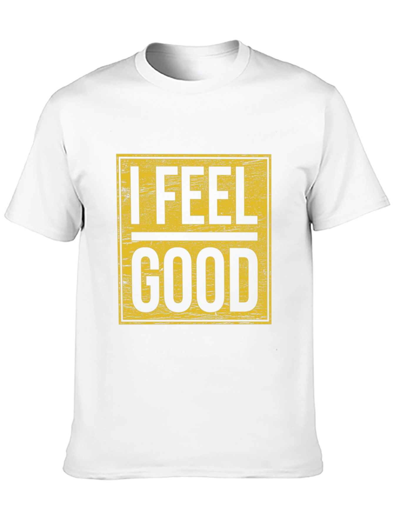 I Feel Good Graphic Tee - Mens Black T-Shirt