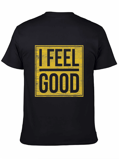 I Feel Good Graphic Tee - Mens Black T-Shirt