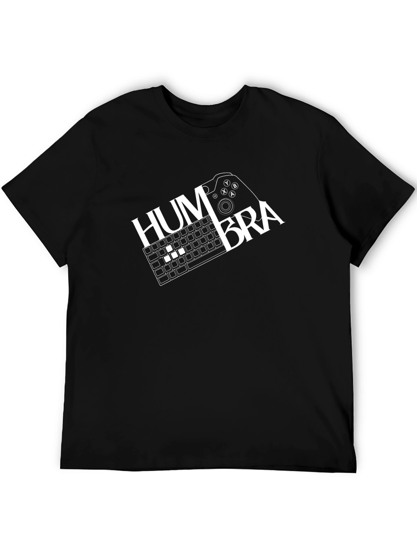 Humbra Gaming Tee - Keyboard & Controller Graphic
