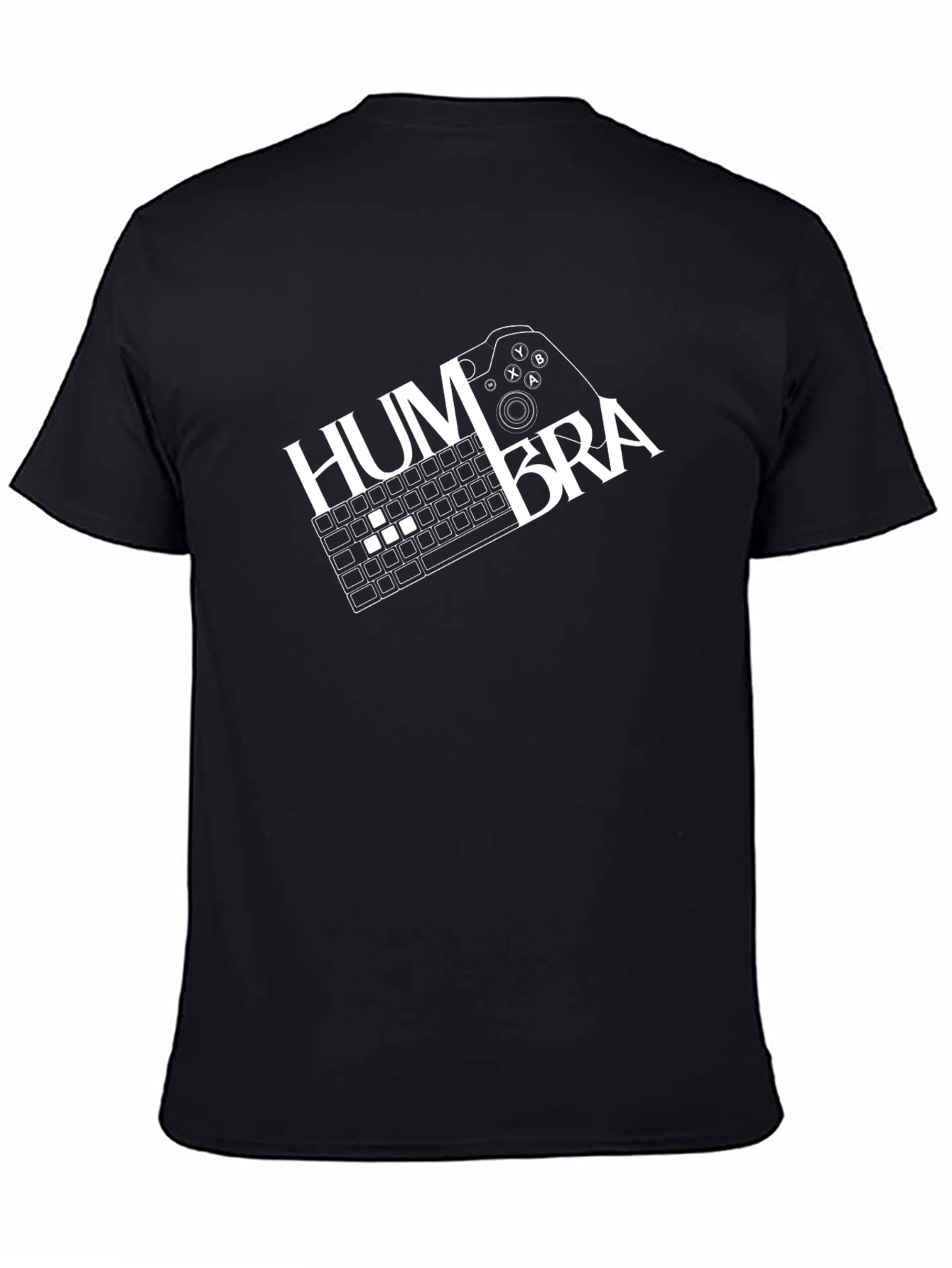 Humbra Gaming Tee - Keyboard & Controller Graphic