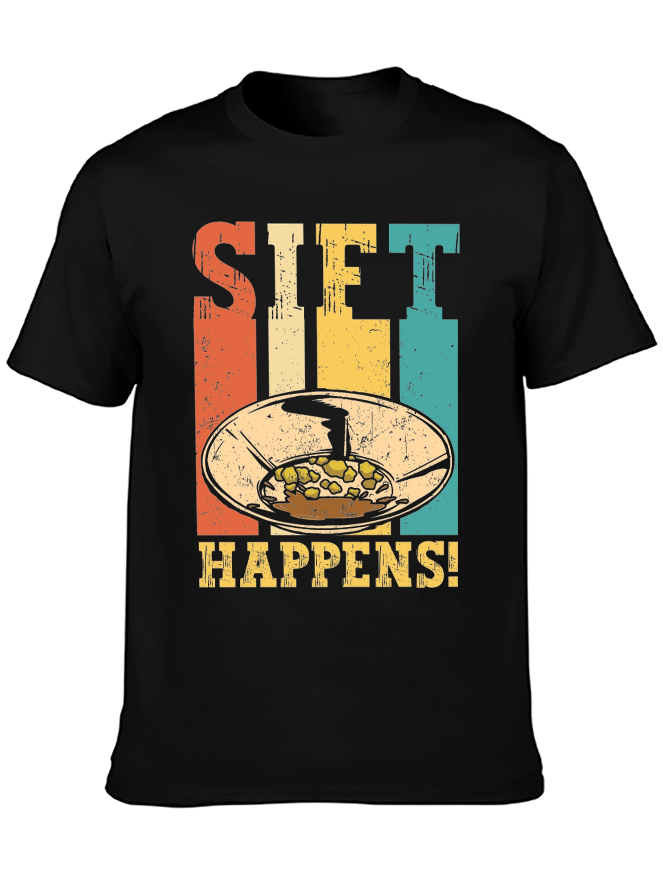 Sift Happens Retro Style Tee