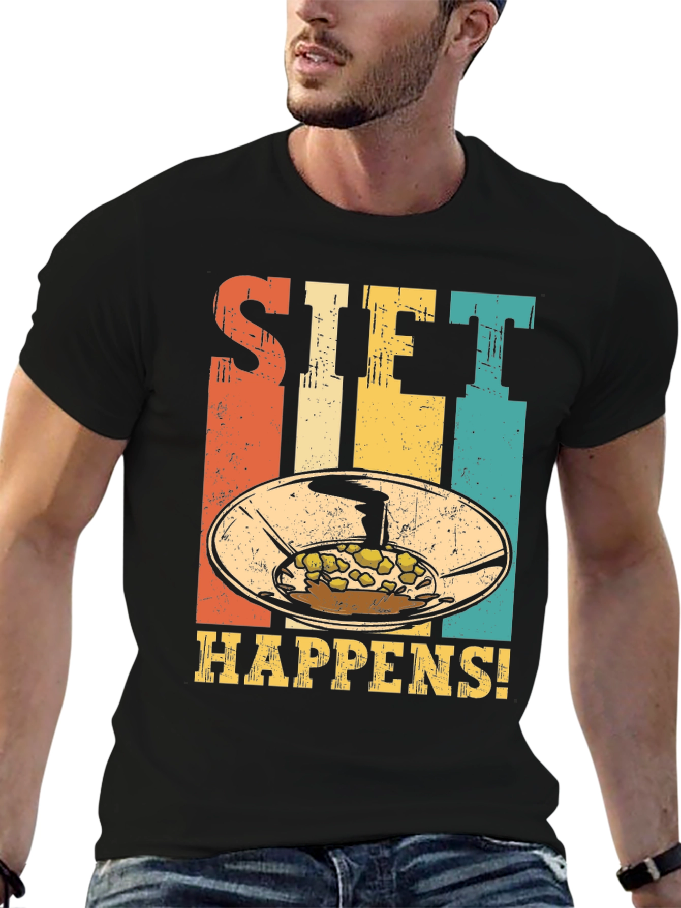 Sift Happens Retro Style Tee