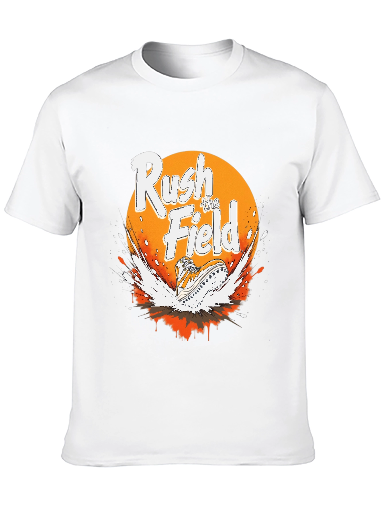 Rush the Field Graphic Tee - Sporty Style