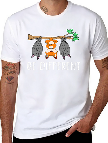 Be Different T-Shirt - Fox & Bats