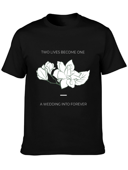 Two Lives Become One Wedding T-Shirt