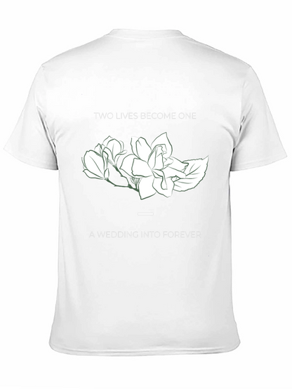 Two Lives Become One Wedding T-Shirt