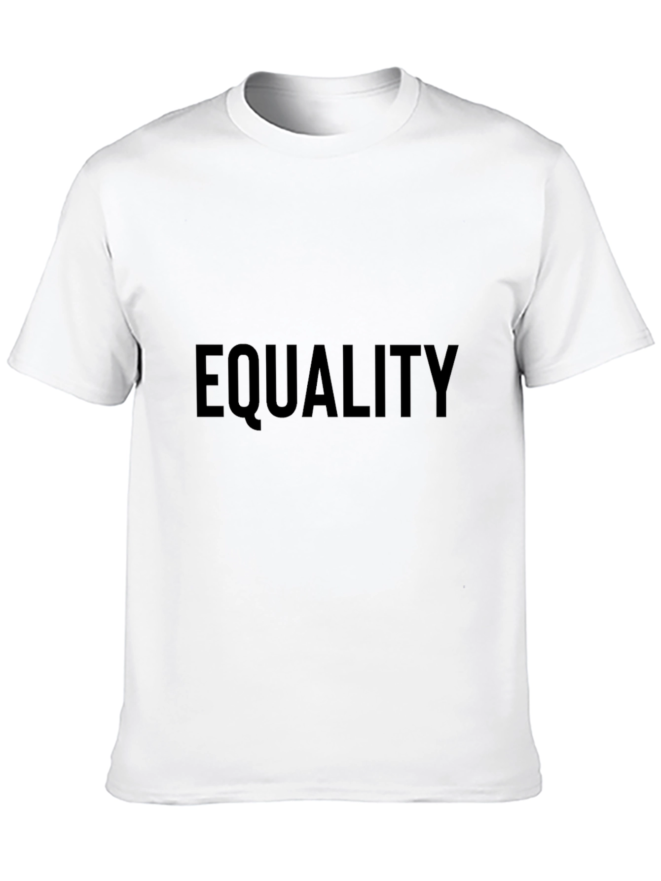 Equality Black T-Shirt - Statement Tee
