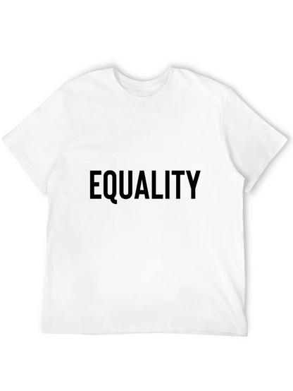Equality Black T-Shirt - Statement Tee