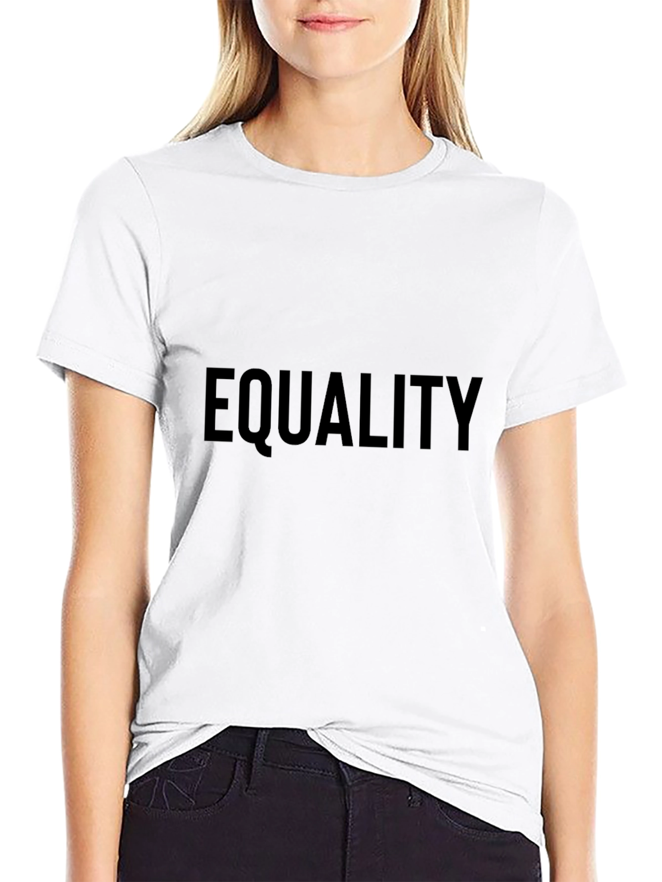 Equality Black T-Shirt - Statement Tee