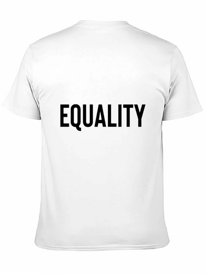 Equality Black T-Shirt - Statement Tee