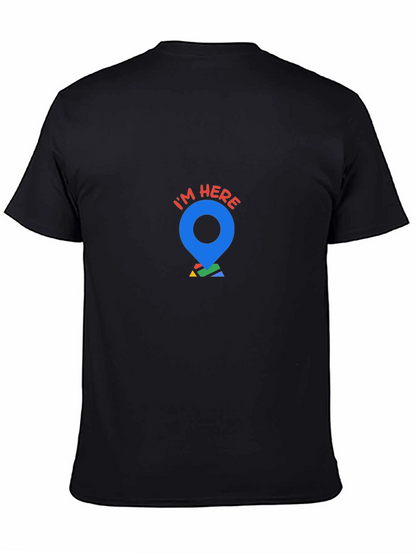Im Here Graphic Tee - Location Pin T-Shirt