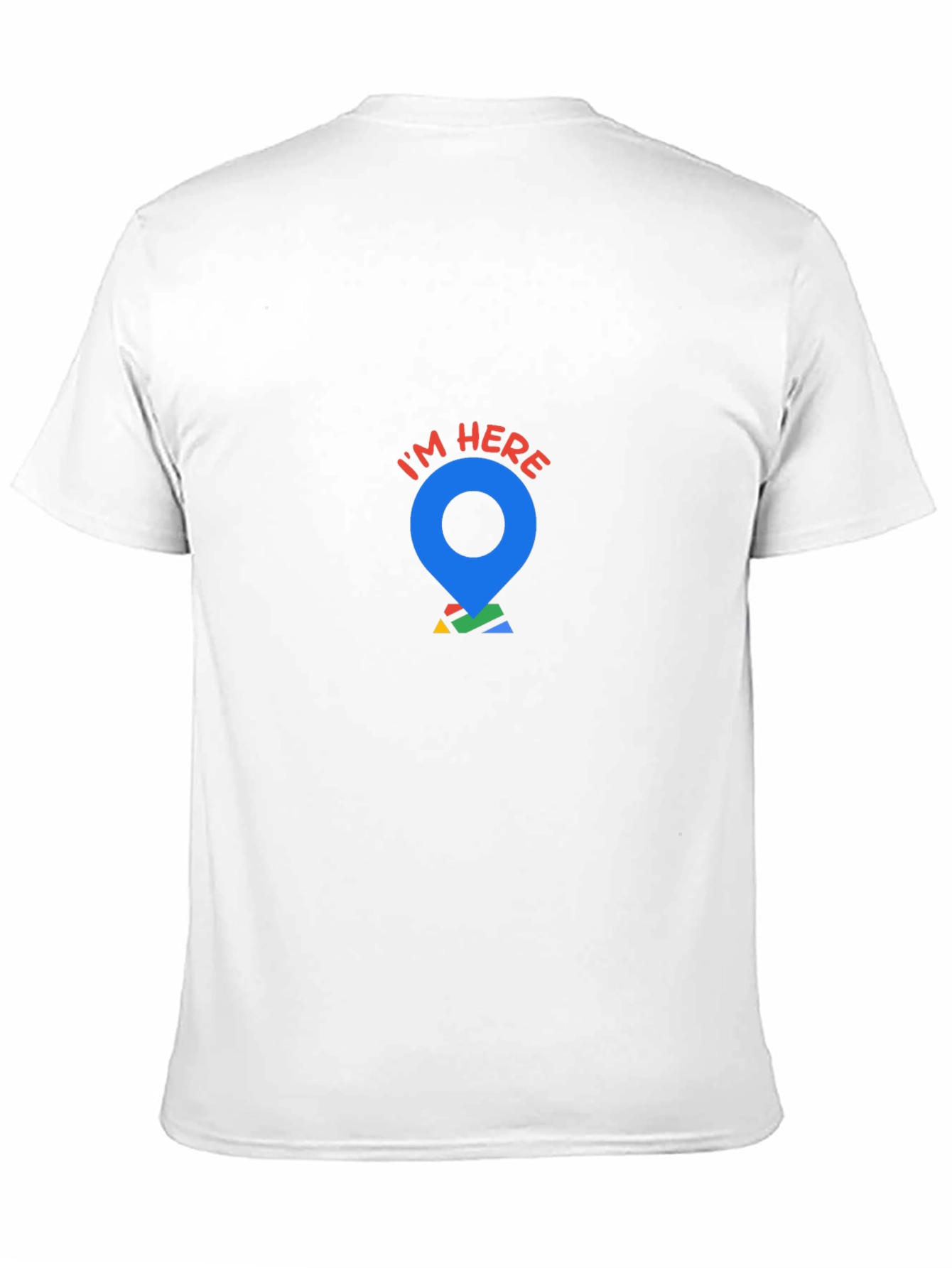 Im Here Graphic Tee - Location Pin T-Shirt