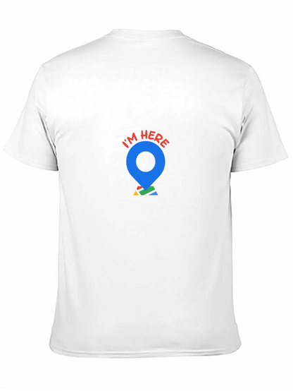 Im Here Graphic Tee - Location Pin T-Shirt