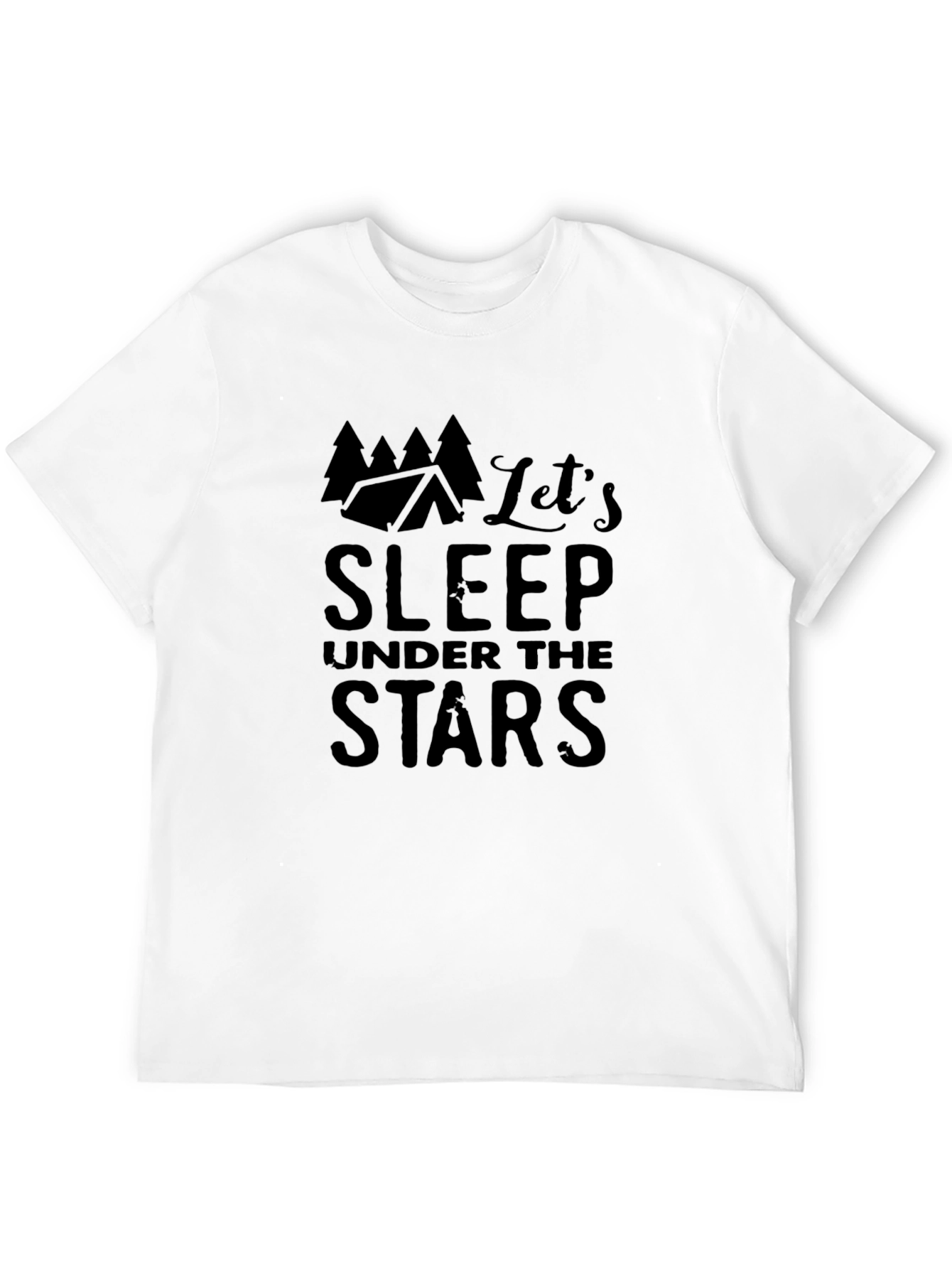 Lets Sleep Under The Stars Graphic T-Shirt