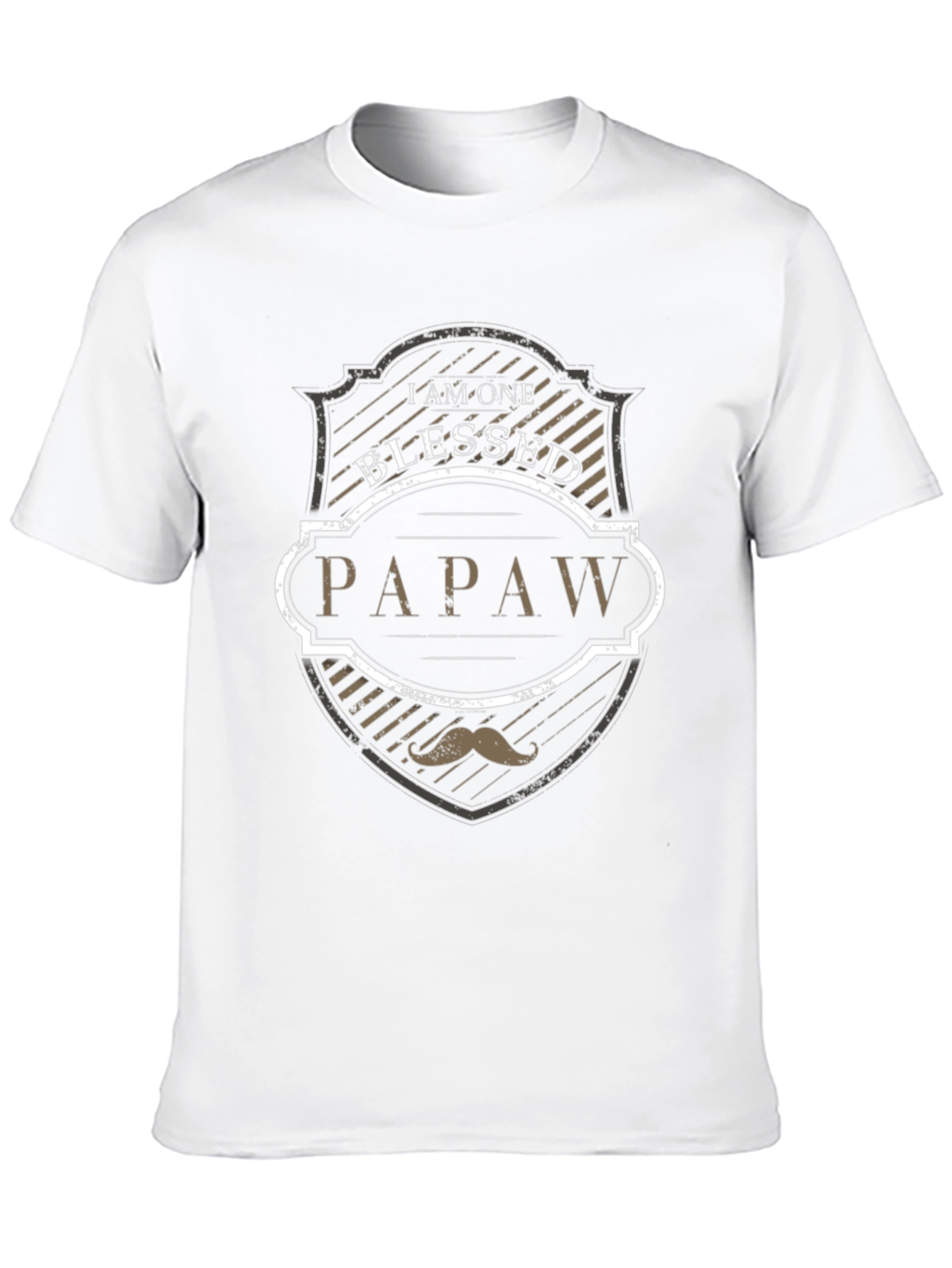 Blessed Papaw Graphic Tee - Gift for Grandfather