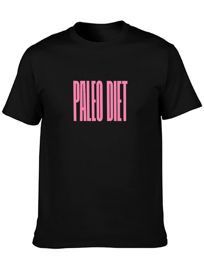 Paleo Diet Black T-Shirt