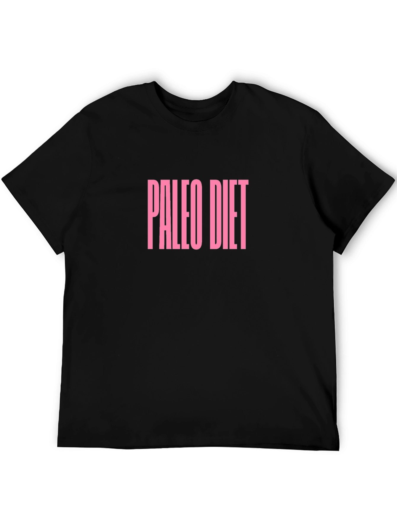 Paleo Diet Black T-Shirt