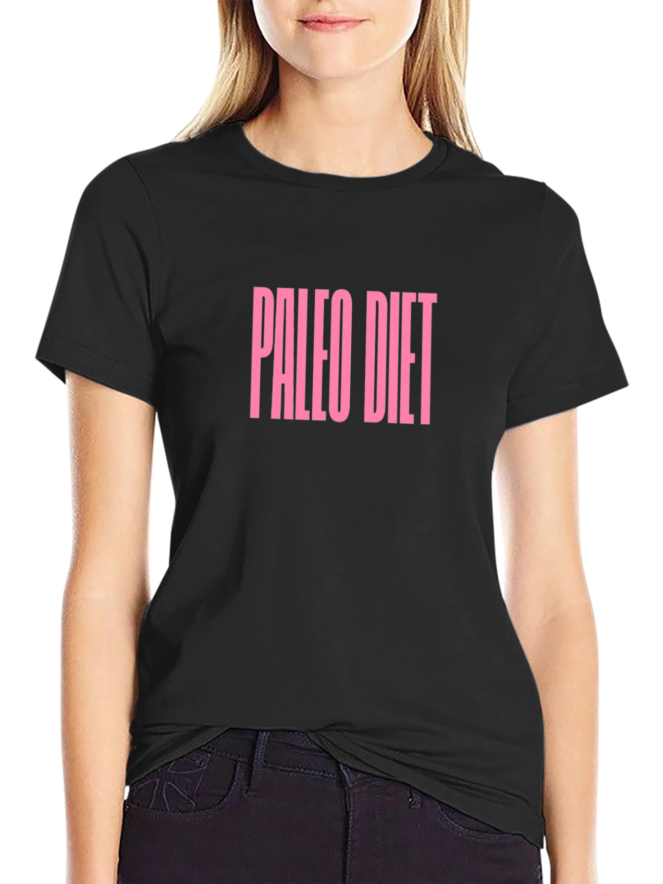 Paleo Diet Black T-Shirt