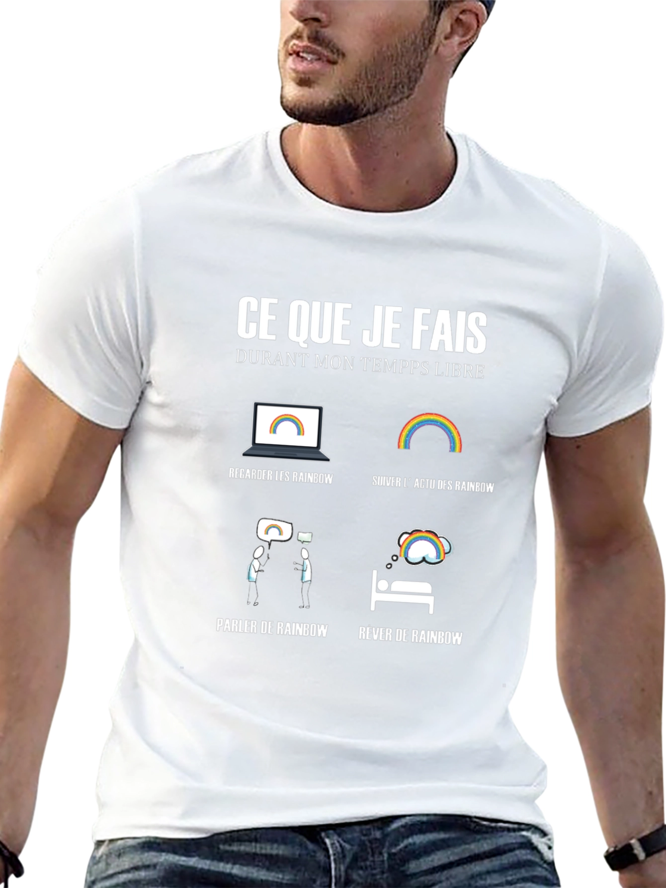 Rainbow Obsessed T-Shirt