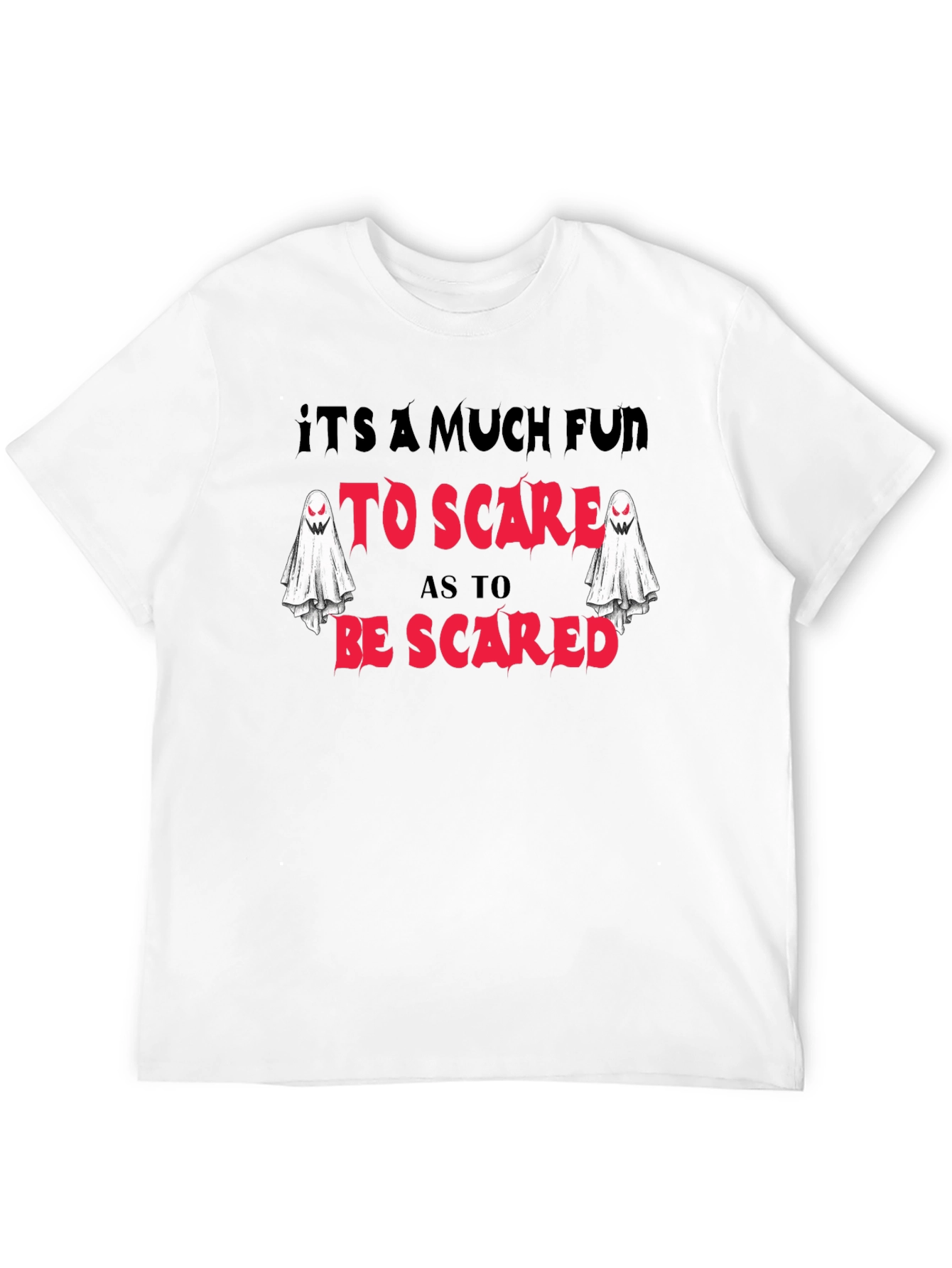 Spooky Fun T-Shirt - Halloween Ghost Design