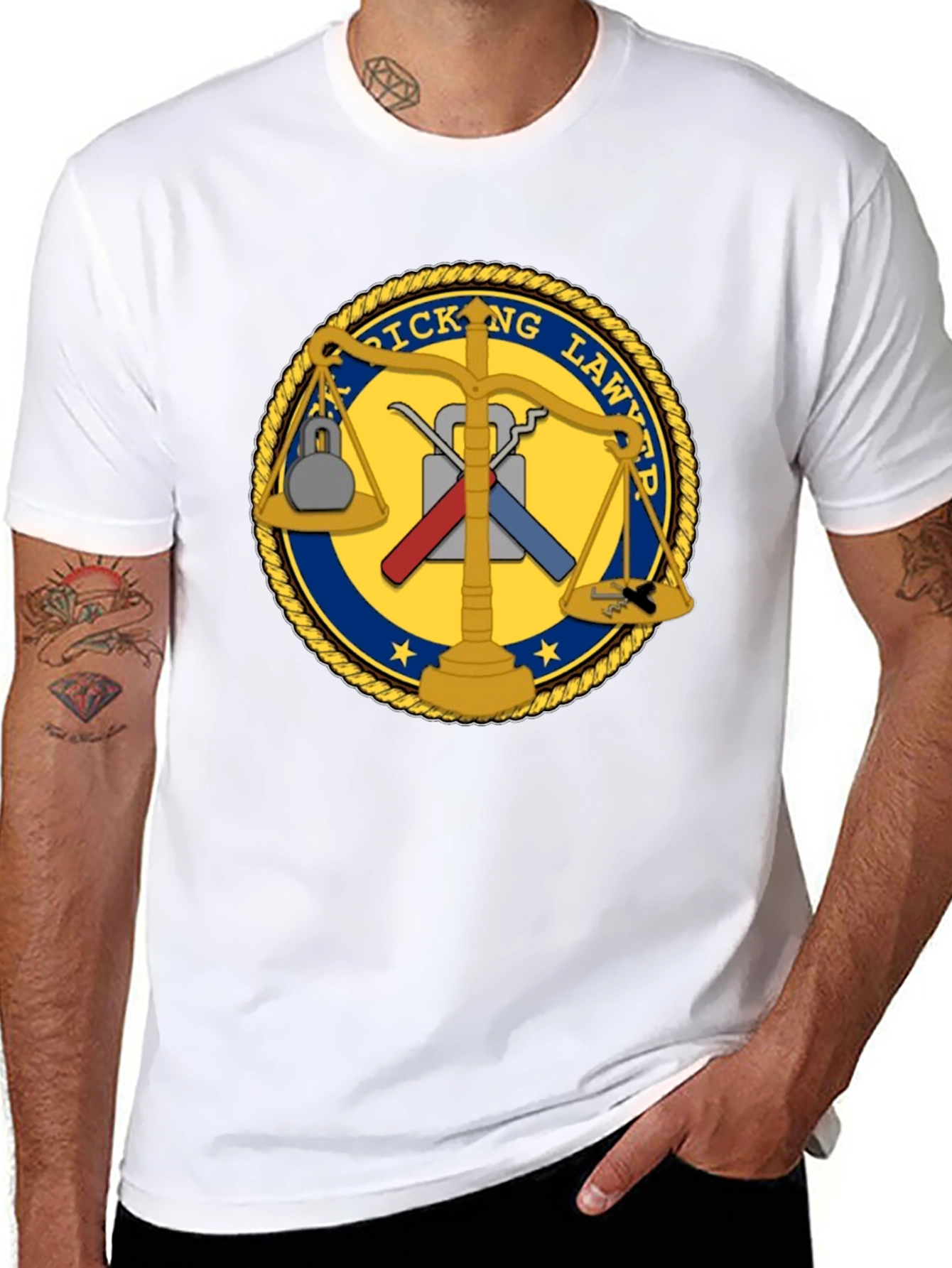 Lock Picking Lawyer Mens T-Shirt