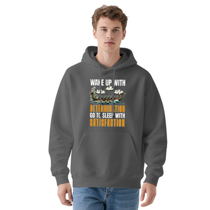 Premium Graphic Hoodie - Viking Determination