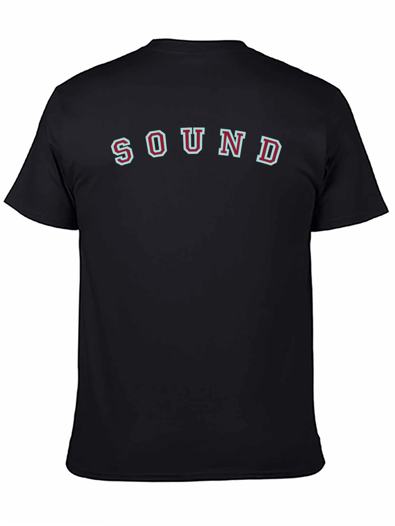 Sound Graphic Print Tee - Casual Style