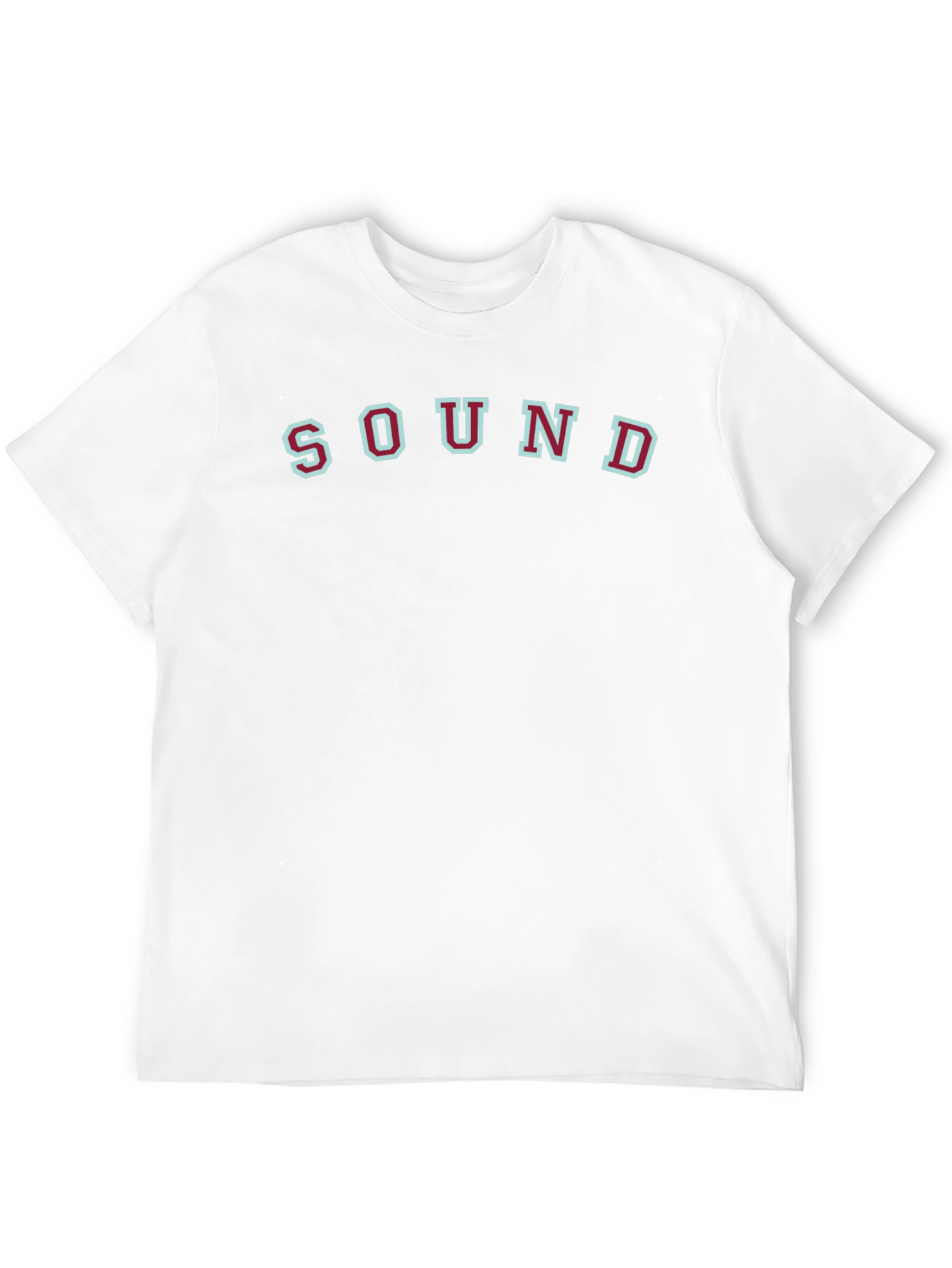 Sound Graphic Print Tee - Casual Style
