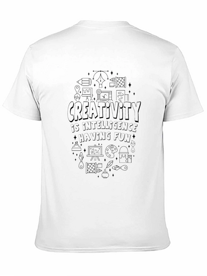 Creativity Intelligence Fun Black T-Shirt