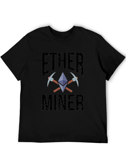 Ether Miner Black T-Shirt