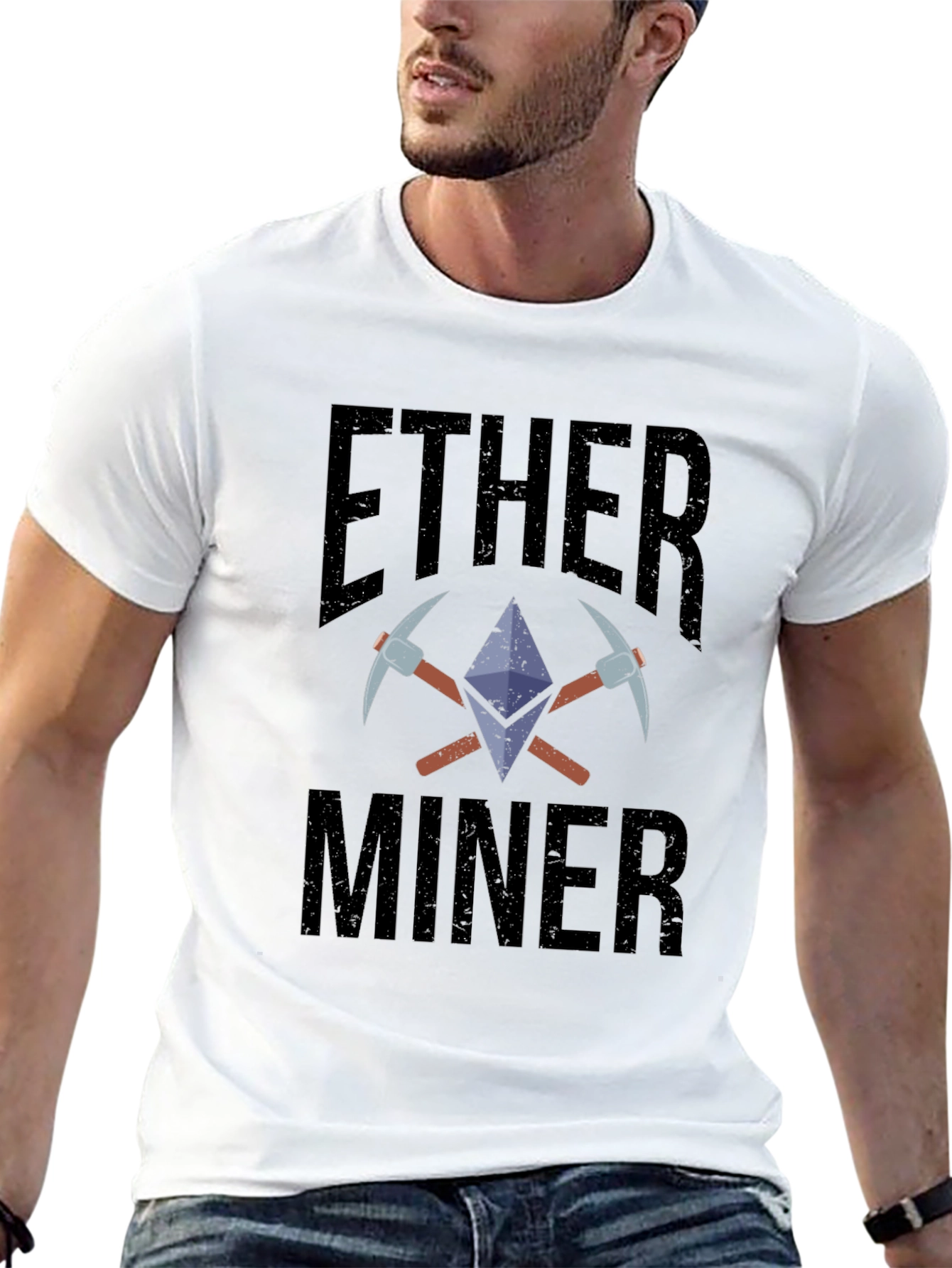 Ether Miner Black T-Shirt