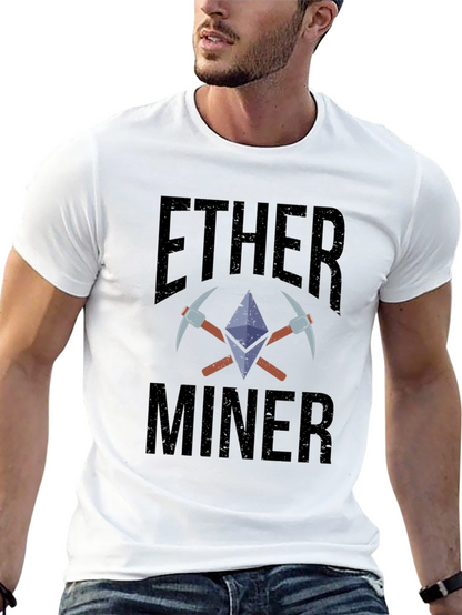 Ether Miner Black T-Shirt