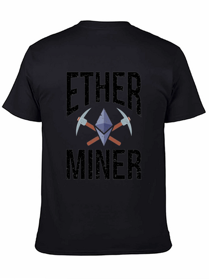 Ether Miner Black T-Shirt