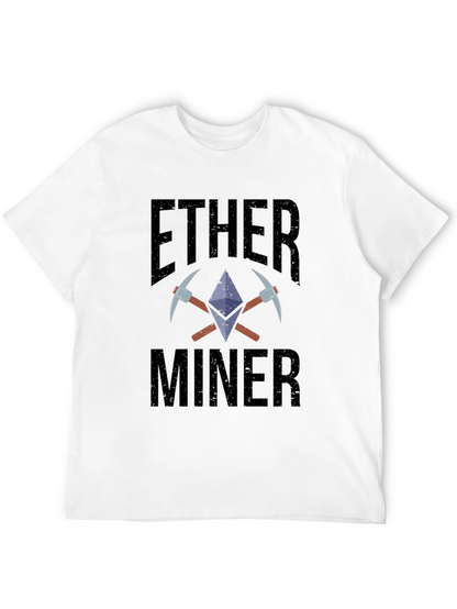 Ether Miner Black T-Shirt