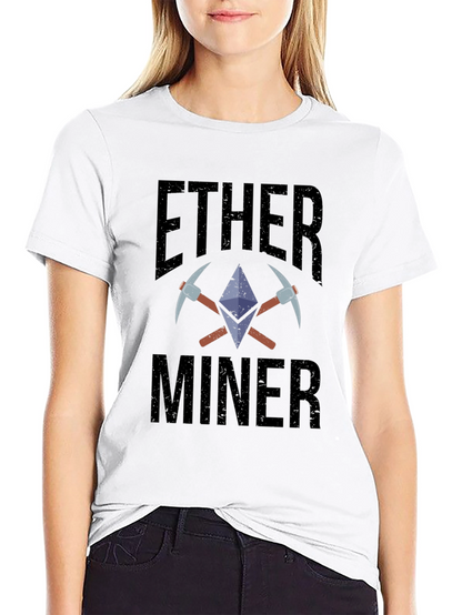 Ether Miner Black T-Shirt