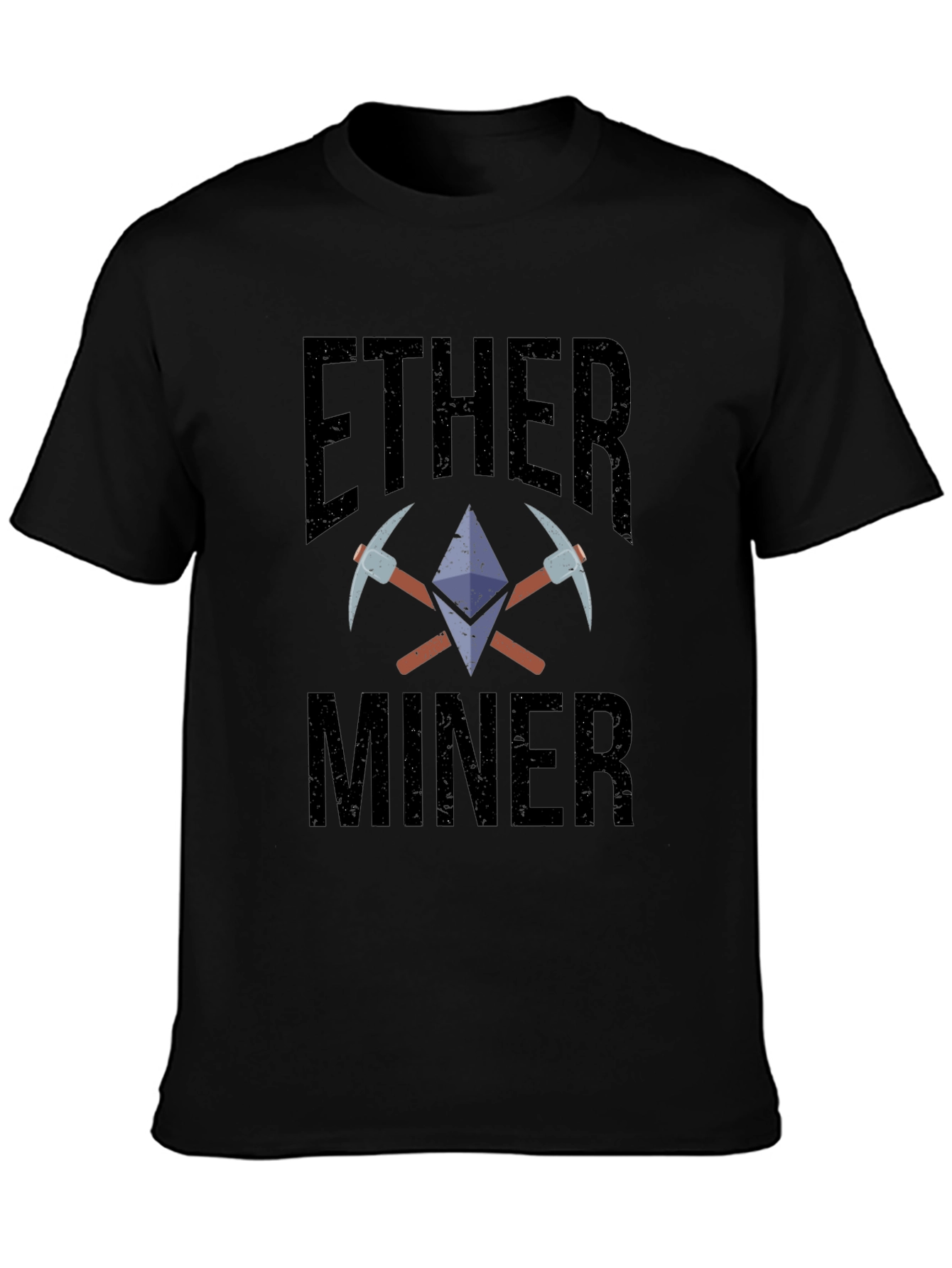 Ether Miner Black T-Shirt