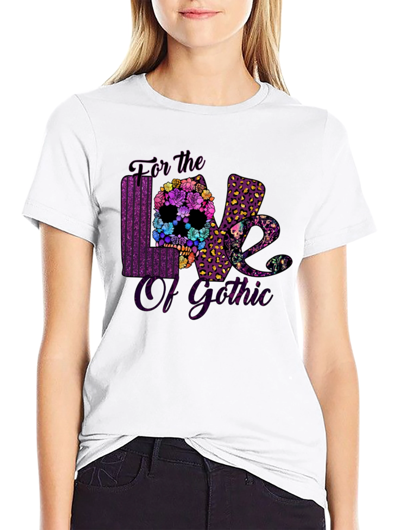 For The Love Of Gothic Graphic T-Shirt