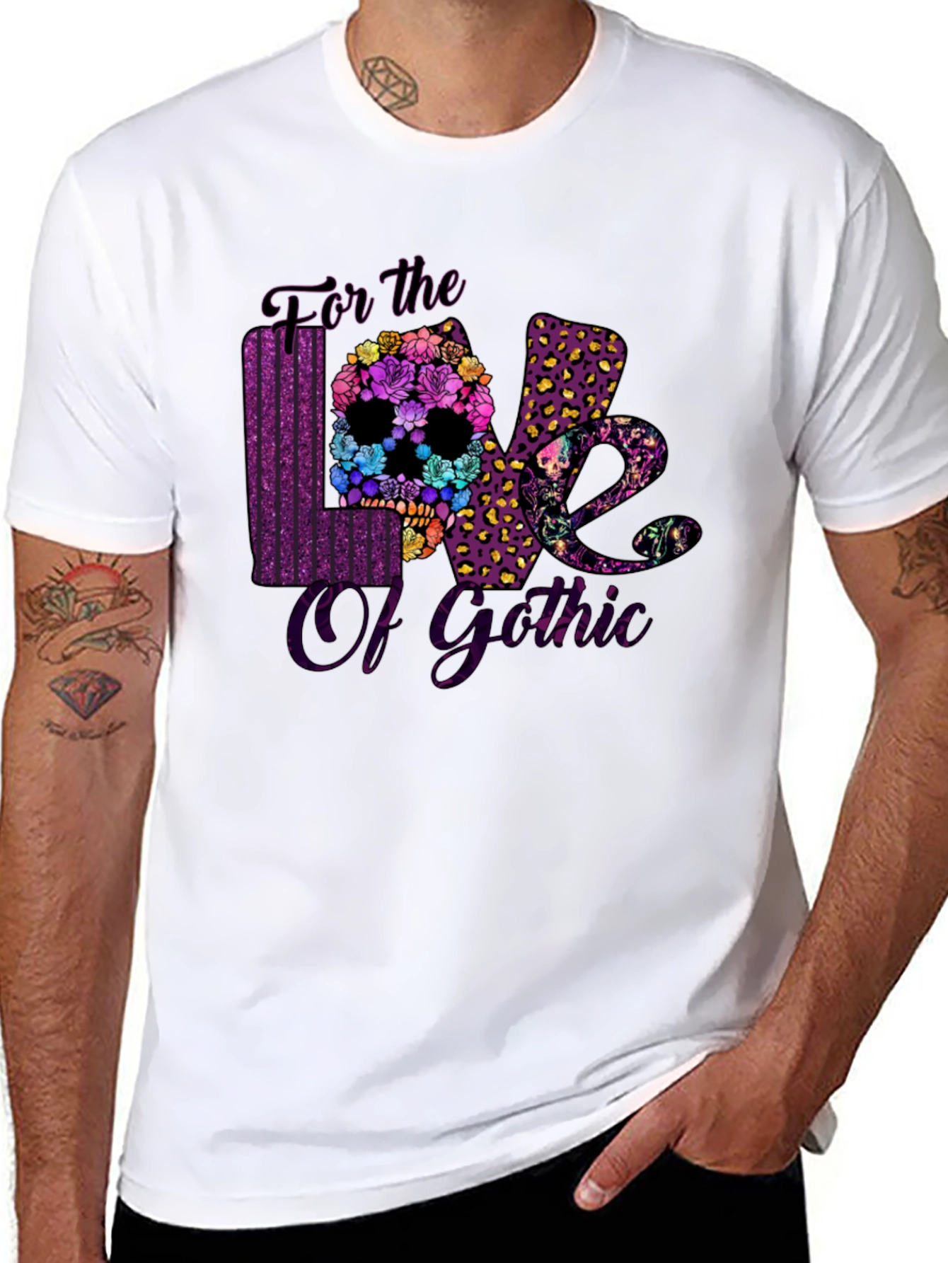 For The Love Of Gothic Graphic T-Shirt