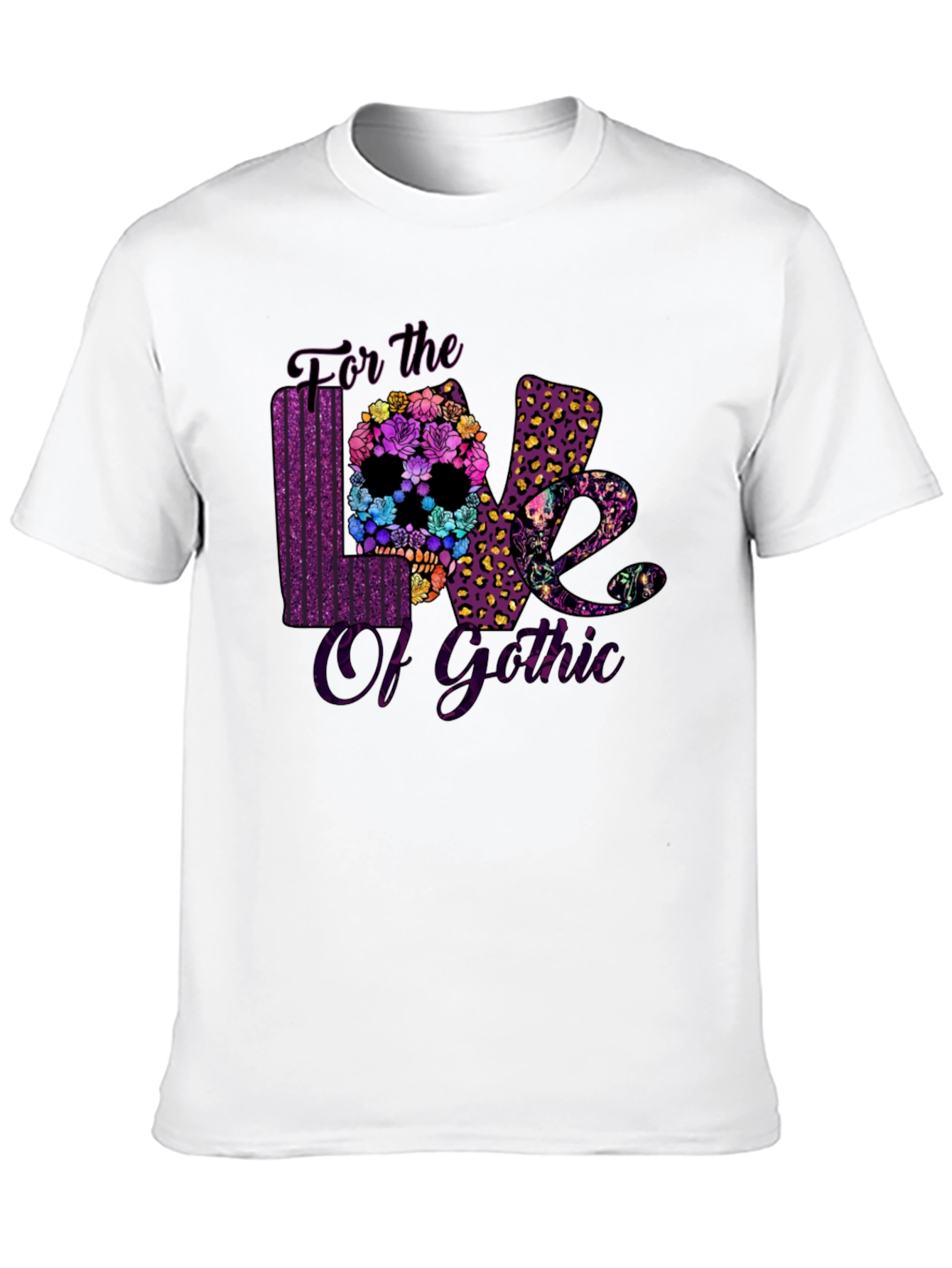 For The Love Of Gothic Graphic T-Shirt